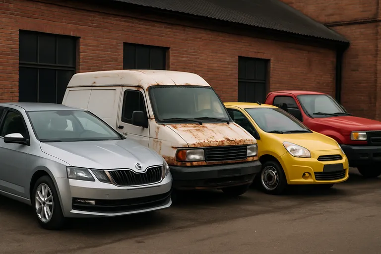 Welke soorten voertuigen kopen auto opkopers?